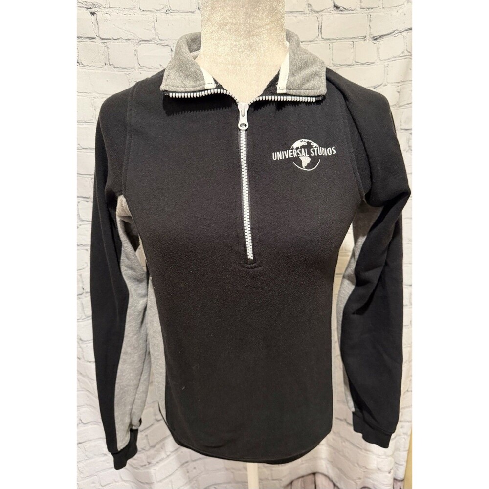 Universal Studios Womens Pullover 1/4 Zip Jacket Ladies XS Comfort Stretch Soft